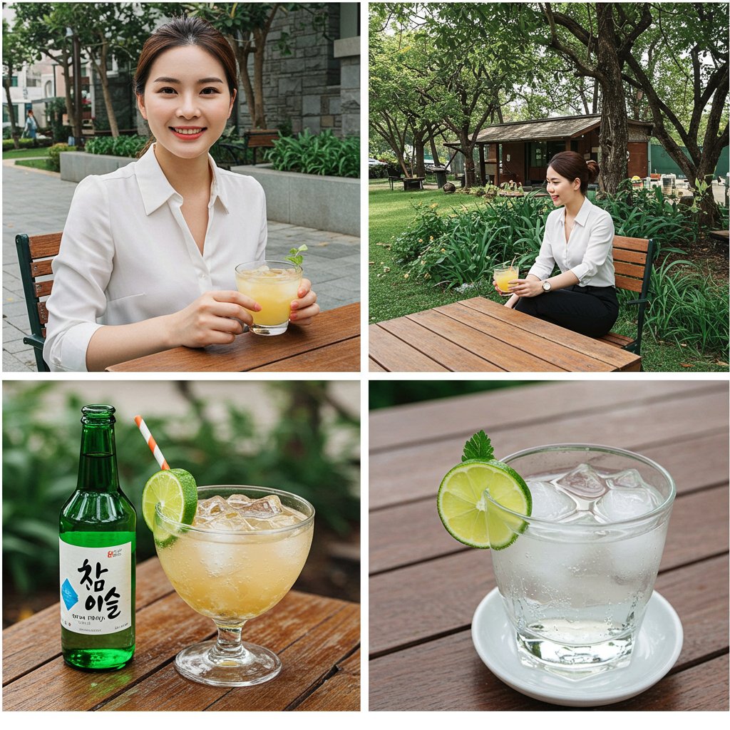 Hình ảnh minh họa cho bài viết: 10 công thức pha Cocktail Soju ngon độc đáo và dễ làm