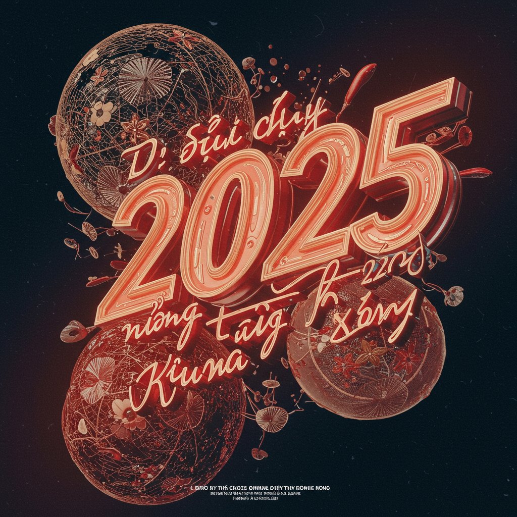 Hình ảnh minh họa cho bài viết: 5 hiệu ứng chữ Typography hot trend năm 2025 bạn nên thử