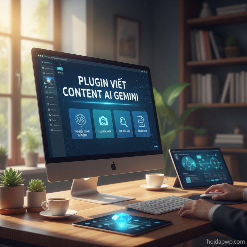1. Plugin viết content AI Gemini