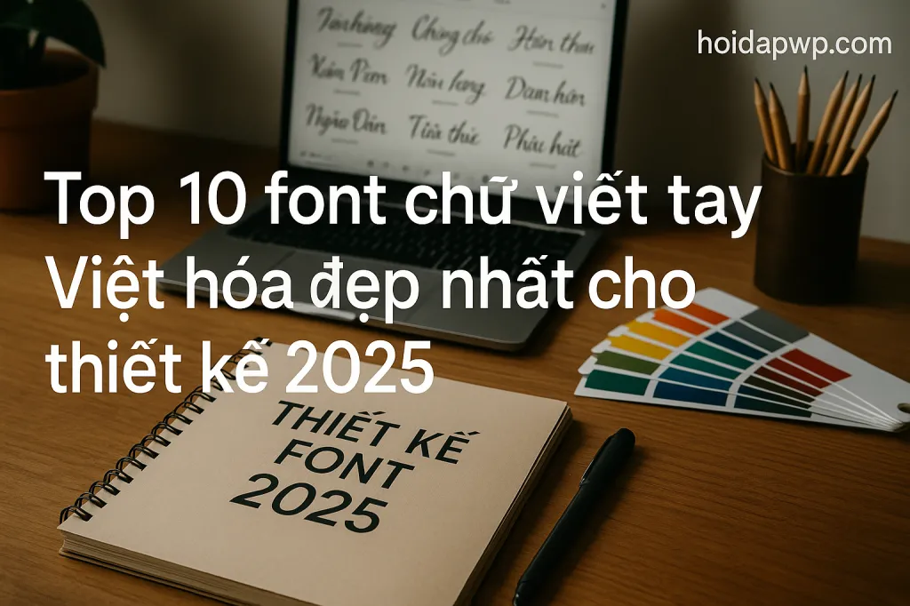 Thiết kế font 2025
